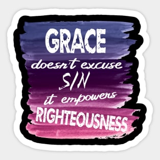 Grace Sticker